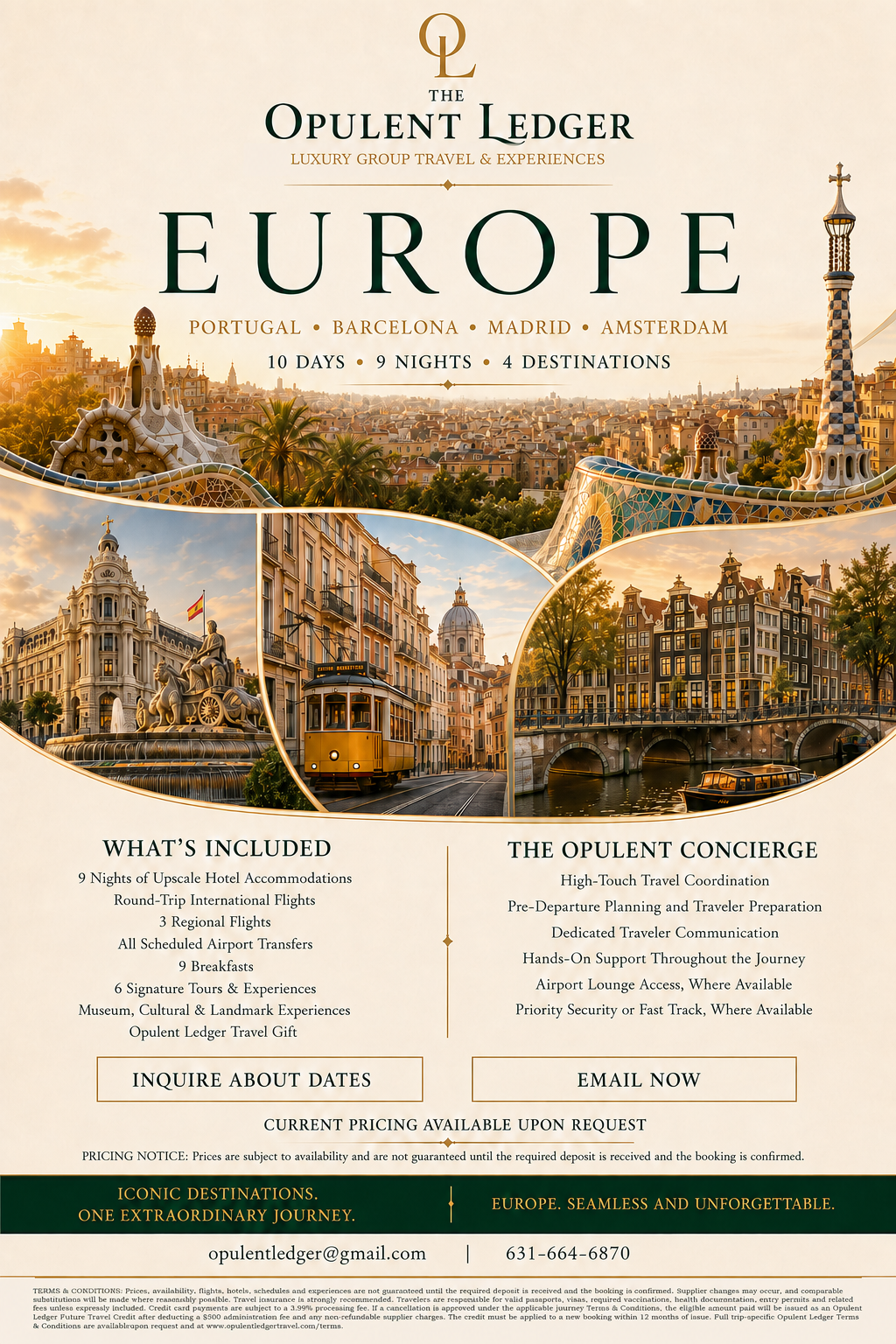 Europe Journey flyer